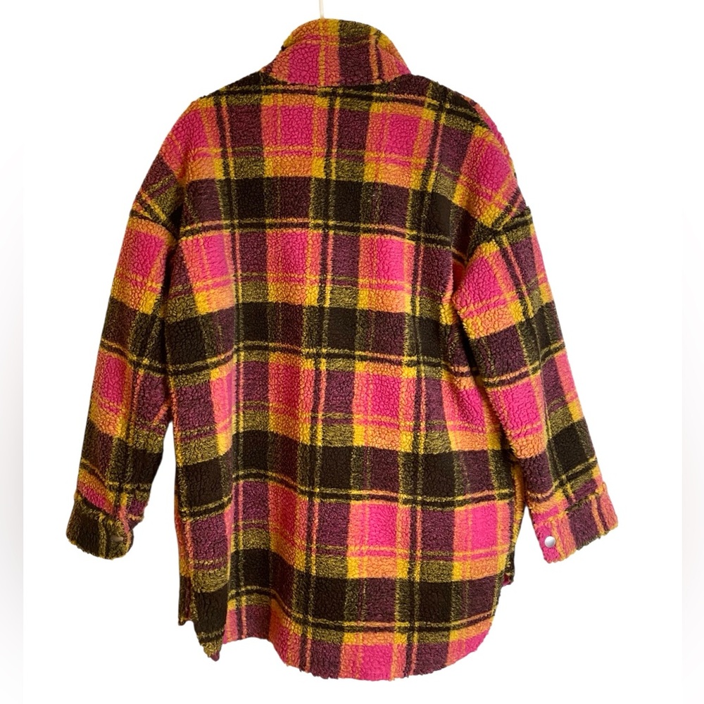 Fate Anthropologie Furry Oversized Shacket Women’s Size S - Picture 3 of 11